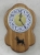 Wall Clock Rustical Figure - Rat Terrier