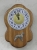 Wall Clock Rustical Figure - Bedlington Terrier