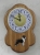 Wall Clock Rustical Figure - Boston Terrier