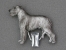 Number Card Clip - Irish Wolfhound