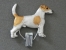 Number Card Clip - Jack Russell Terrier