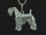 Pendant Figure - Kerry Blue Terrier
