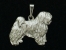 Pendant Figure Silver - Tibetan Terrier