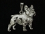 Pendant Figure Silver - French Bulldog