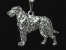 Pendant Figure Silver - Irish Wolfhound