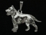 Pendant Figure Silver - American Staffordshire Terrier
