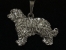 Pendant Figure Silver - Pyrenean Shepherd Dog
