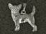 Pendant Figure Silver - Chihuahua Smooth