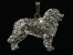 Pendant Figure Silver - Leonberger