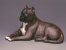 Sandstone Large Statue - American Staffordshire Terrier