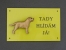 Výstražná tabulka postava - Labradorský retrívr