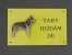 Warning Outdoor Board Figure - Czechoslovakian wolfdog