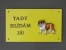 Warning Outdoor Board Figure - English Bulldog
