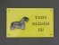 Warning Outdoor Board Figure - Bohemian Terrier
