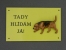 Warning Outdoor Board Figure - Bloodhound