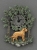Wall Clock metal - Styrian Coarse haired hound
