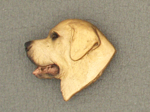 Labrador Retriever - Brooche Large Head