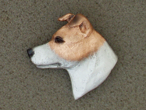 Jack Russell Terrier - Brooche Large Head