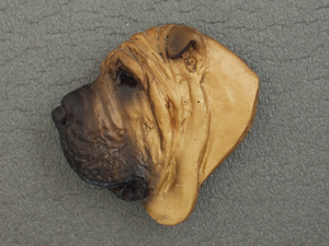 Sharpei - Brooche Large Head