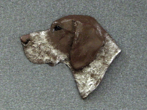 German Shorthaired Pointer - Brooche Large Head