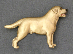 Labrador Retriever - Brooche Figure