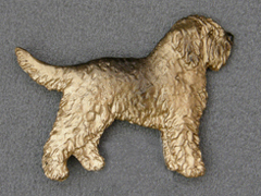 Otterhound - Brooche Figure