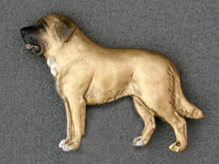 Spanish Mastiff - Brooche Figure