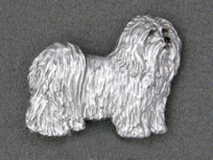 Coton de Tuléar - Brooche Figure