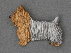 Silky Terrier - Brooche Figure
