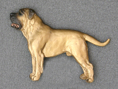 Dogo Canario - Brooche Figure
