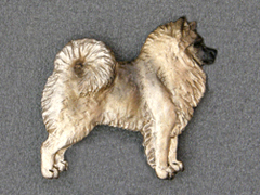 Eurasier - Brooche Figure