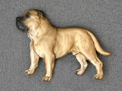 Perro de Presa Mallorquin - Brooche Figure