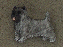 Cairn Terrier - Brooche Figure