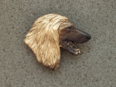 Afghan Hound - Brooche Small Head