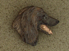 Afghan Hound - Brooche Small Head