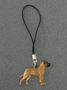 Great Dane - Cell Phone Charm