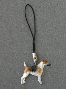 Fox Terrier Smooth - Cell Phone Charm