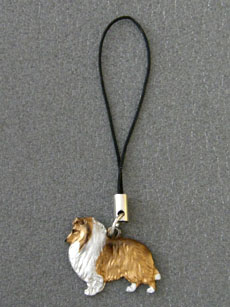 Collie Rough - Cell Phone Charm