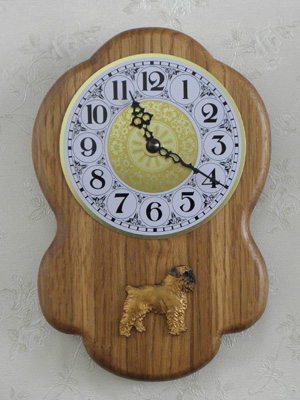 Griffon Bruxellois - Wall Clock Rustical Figure
