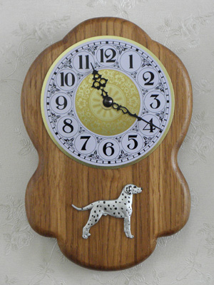 Dalmatian - Wall Clock Rustical Figure