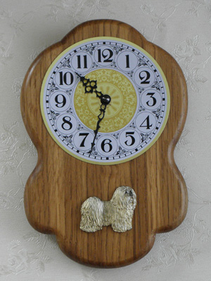 Bichon Havanais - Wall Clock Rustical Figure