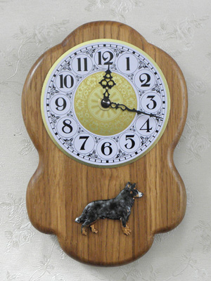 Australian Cattle Dog - Wall Clock Rustical Figure