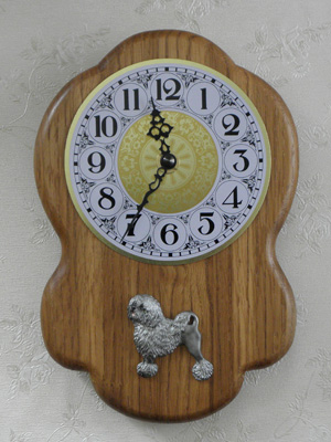 Lion Dog - Wall Clock Rustical Figure