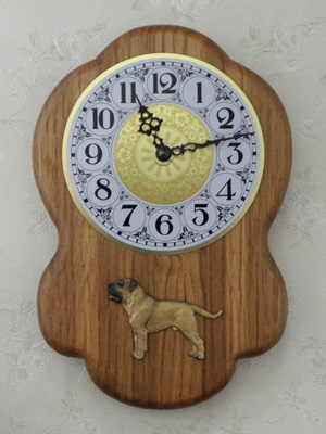 Dogo Canario - Wall Clock Rustical Figure