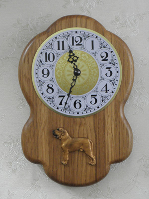 Fila Brasileiro - Wall Clock Rustical Figure