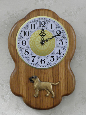 Boerboel - Wall Clock Rustical Figure