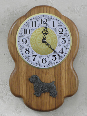 Glen of Imaal Terrier - Wall Clock Rustical Figure