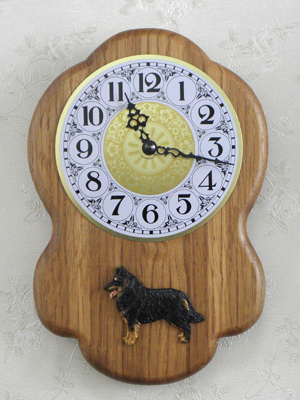 Bohemian Shepherd - Wall Clock Rustical Figure