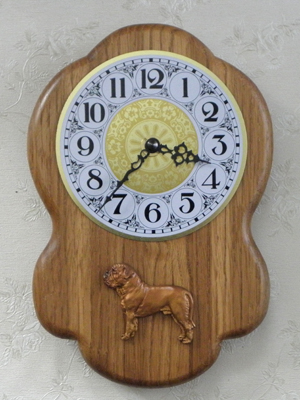Dogue de Bordeaux - Wall Clock Rustical Figure