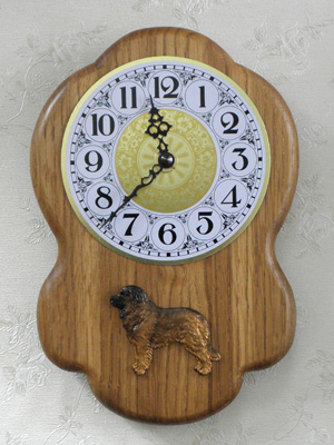 Leonberger Wall Clock Dog Canine 